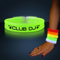 60 Day Custom Green Thick Glow Bracelet Bangles